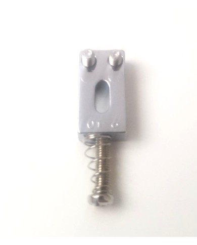 1 moderner Zink/Chrom-Saitenreiter im Tele-/Strat-Stil, 10.5 mm