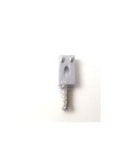 1 moderner Zink/Chrom-Saitenreiter im Tele-/Strat-Stil, 10.5 mm