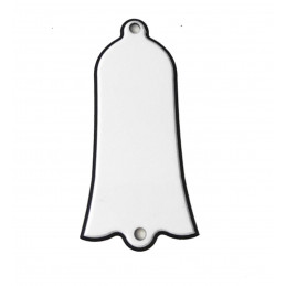 White Truss Rod Cover 2-Ply...