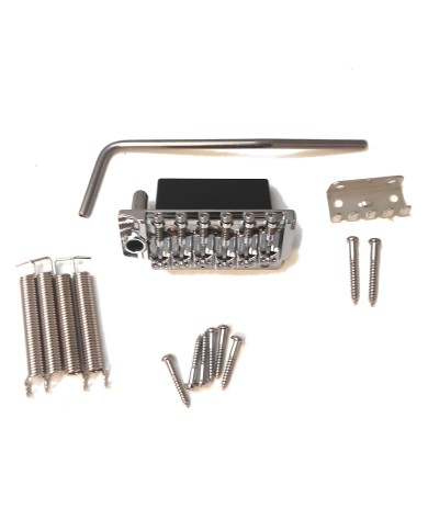 6-Schrauben-Tremolo im Strat-Stil, Chrom, 54mm, innovative 10.8mm Saitenreiter