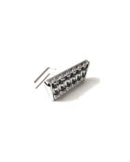 Feste Hardtail-Brücke, 6 Saiten, Chrom, 52mm, innovative Saitenreiter