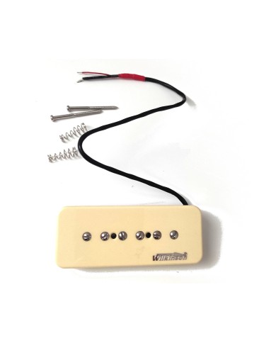 Wilkinson P90 Soapbar Steg-Pickup mit cremefarbener Kappe