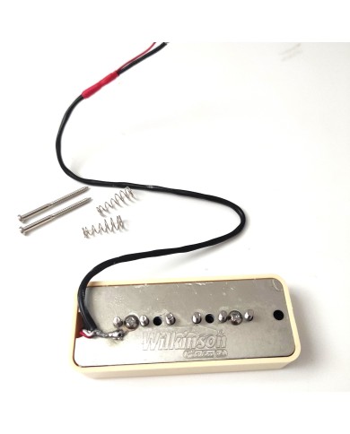 Wilkinson P90 Soapbar Steg-Pickup mit cremefarbener Kappe