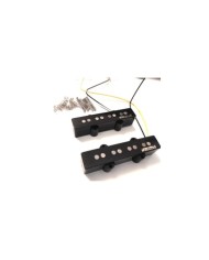 Set of 2 Wilkinson vintage pickups for J Bass, Alnico 5