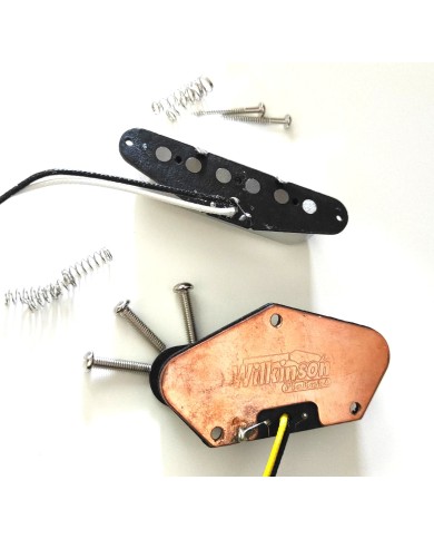 Wilkinson Tonabnehmer-Set mit Vintage 50's Broadcaster-Sound, Chrom
