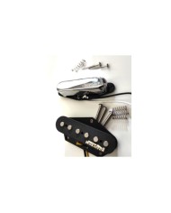 Wilkinson Tonabnehmer-Set mit Vintage 50's Broadcaster-Sound, Chrom