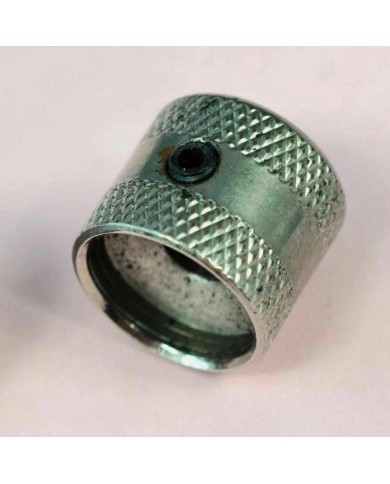 1 AGED Nickel Big Sandberg Knöpfe 17,1x16mm für 6-mm-Potis