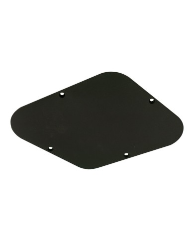 Linkshändige schwarze WD-Elektronikabdeckung für Gibson Les Paul