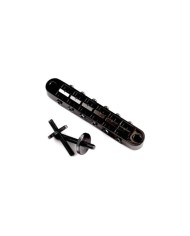 Gotoh Steg schwarz GE103B, Tune-O-Matic-Stil