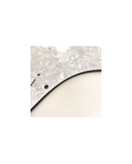 3ply 11holes White pearl Pickguard for Stratocaster after 72, pots 1cm