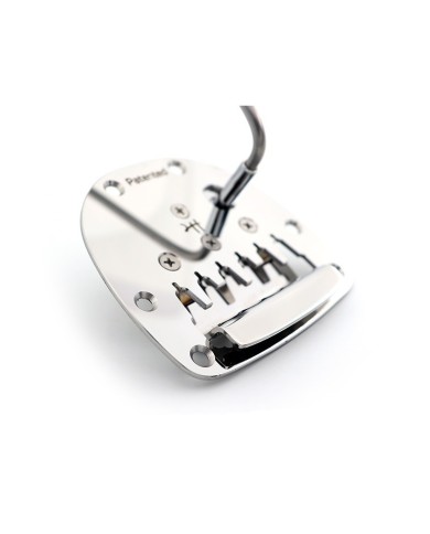 Halon Vibrato, patentierter Typ Jazzmaster oder Jaguar, Chrom