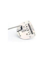 Halon Vibrato, patentierter Typ Jazzmaster oder Jaguar, Chrom