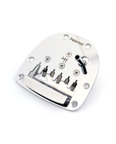 Halon Vibrato, patentierter Typ Jazzmaster oder Jaguar, Chrom