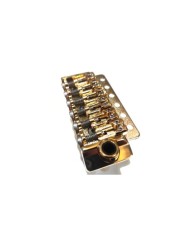 Tremolo 6 Schrauben Gold im Strat-Stil 54mm, innovative Saitenreiter 10.8mm