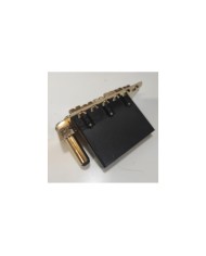 Tremolo 6 Schrauben Gold im Strat-Stil 54mm, innovative Saitenreiter 10.8mm