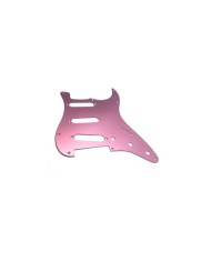 Pickguard rosa eloxiert, 11 Löcher für Stratocaster nach '72
