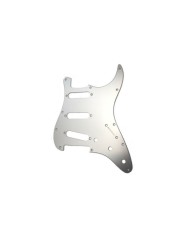 Eloxiertes silbernes (silver) Pickguard mit 11 Löchern für Stratocaster ab '72