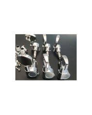 6 Mécaniques modernes Chrome 3+3, gros boutons