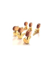 6 Mécaniques Gold 3+3, gros boutons Ambre