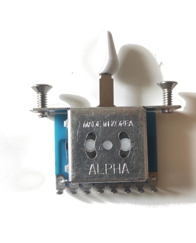 1 Alpha-Tele-Schalter, 3 Positionen, asiatisches Format