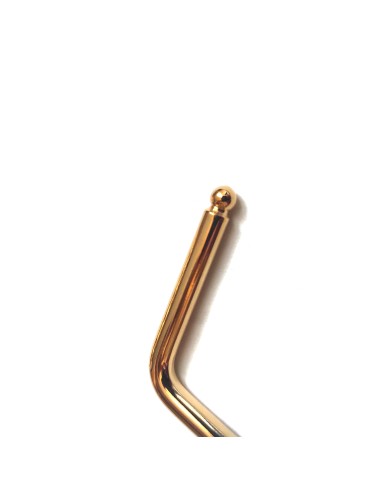 2-Punkt-Vibrato im Strat-Stil, Gold, mit 10.8mm Rollensaitenreitern