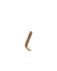 2-Punkt-Vibrato im Strat-Stil, Gold, mit 10.8mm Rollensaitenreitern