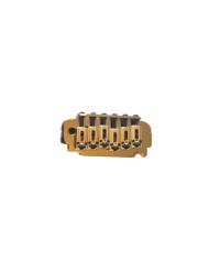 2-Punkt-Vibrato im Strat-Stil, Gold, mit 10.8mm Rollensaitenreitern