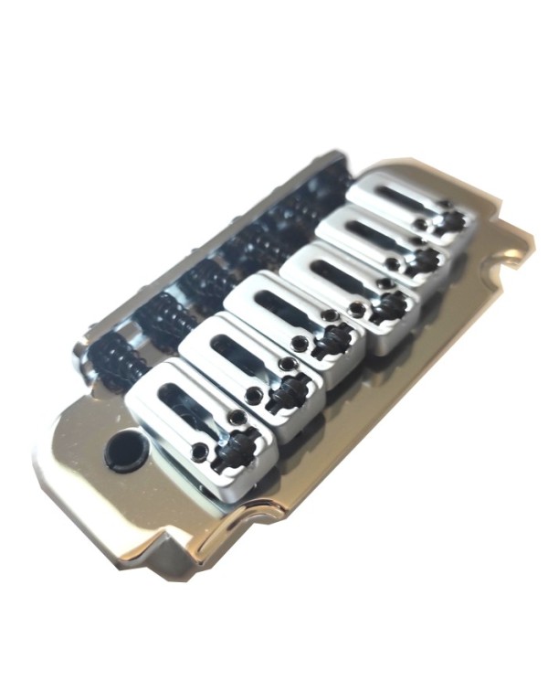 6 Pontets à Rouleaux Pour Guitare Électrique – Alliage Zinc, 10,8 Mm – Compatible Strat/Tele Import (Squier, Fender Japan)