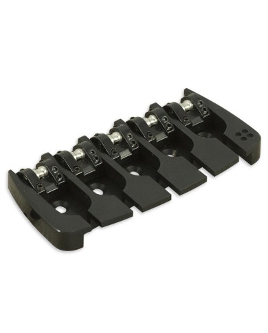 Saitenhalter/Brücke für Bass, schwarz, 5-saitig, Sandberg