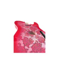 Corps Telecaster Red Paisley, Double binding, 3 pièces en Aulne