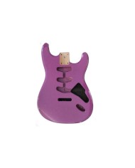 Stratocaster-Korpus Sparkle Violet, Erle