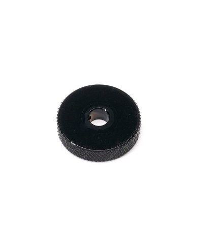 1 Bouton Molette noir en metal pour Jazzmaster/Jaguar