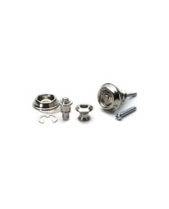 2 Dunlop Security Gurtpins, Nickel