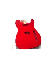 Fiesta red 3 pieces ASH Body Telecaster style