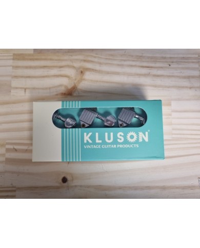 Kluson Wafflebacks Mechaniken Nickel-Oberfläche