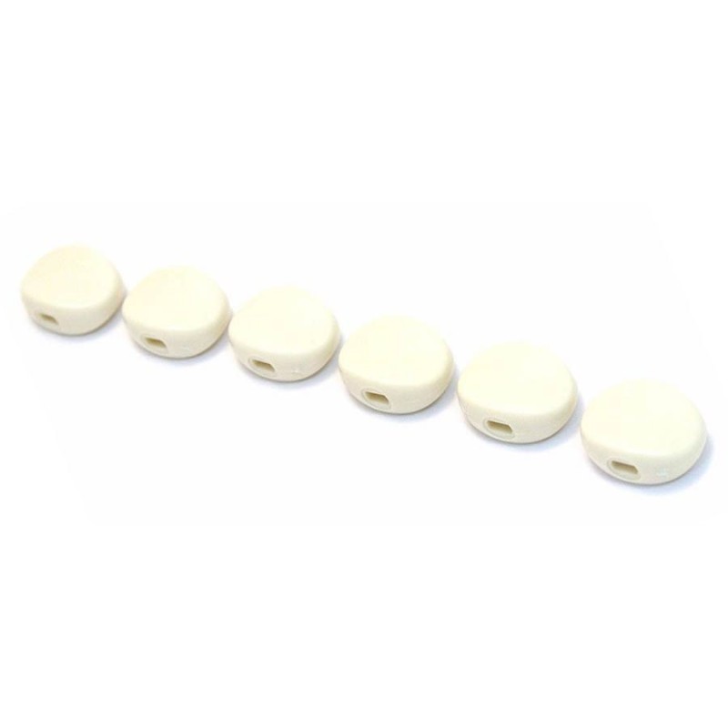 bouton oval blanc ALL PARTS pour mécanique bouton oval blanc ALL PARTS pour mécanique