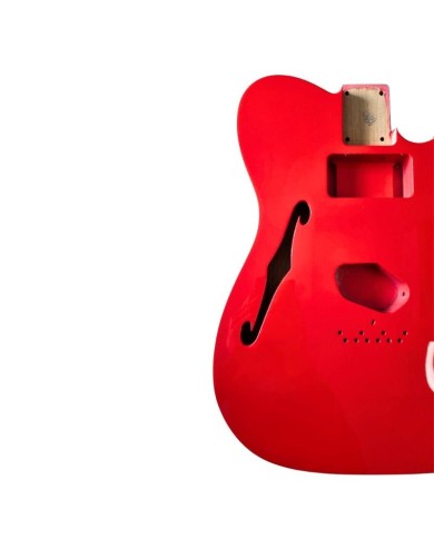 Telecaster Thinline Fiesta Red Details