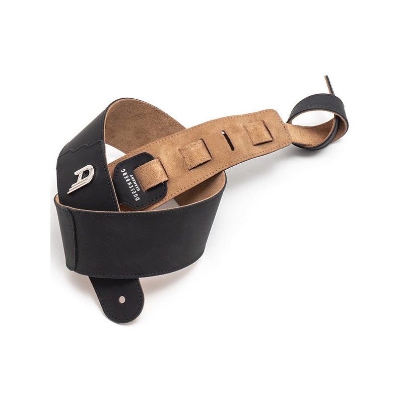 Sangle Duesenberg cuir noir Sangle Duesenberg cuir noir