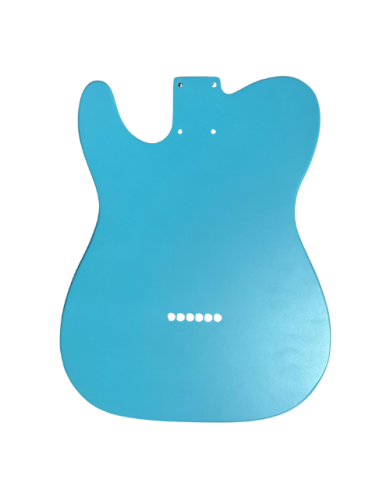 3-teiliger Erlenkorpus, lackiert im Telecaster-Stil, Tiffany Blue
