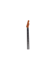 Manche Telecaster érable torréfié, touche palissandre, verni satin