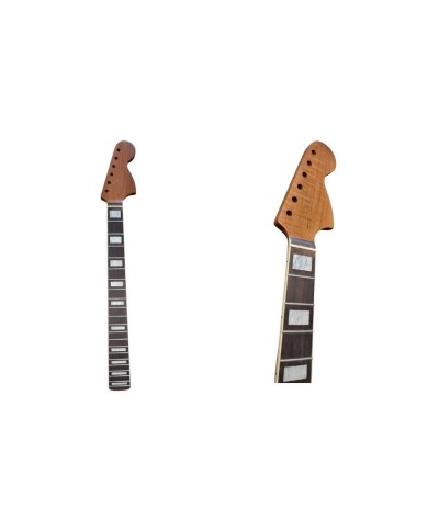 Geflammter Stratocaster CBS-Hals + Palisandergriffbrett