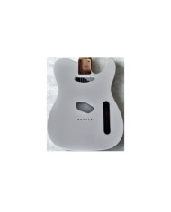 Corps Telecaster Olympic White, verni gloss