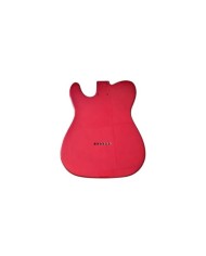 Corps Telecaster Metallic Red, verni gloss