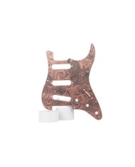 Braunes Butterfly-Pickguard aus Messing