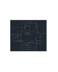 dimensions pickguard Guyker pour Telecaster