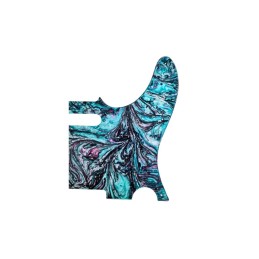 Pickguard en résine vert et violine- Guyker