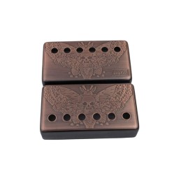 2 Humbucker Pickups Covers – Butterfly– Bronze