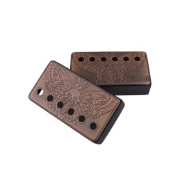 Humbucker Pickup Covers – Butterfly– Bronze