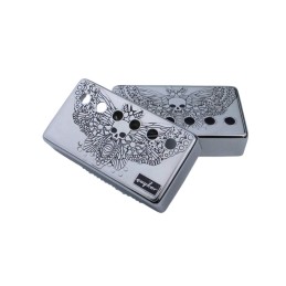 Couvre-Micro Humbucker Butterfly Chrome-Guyker