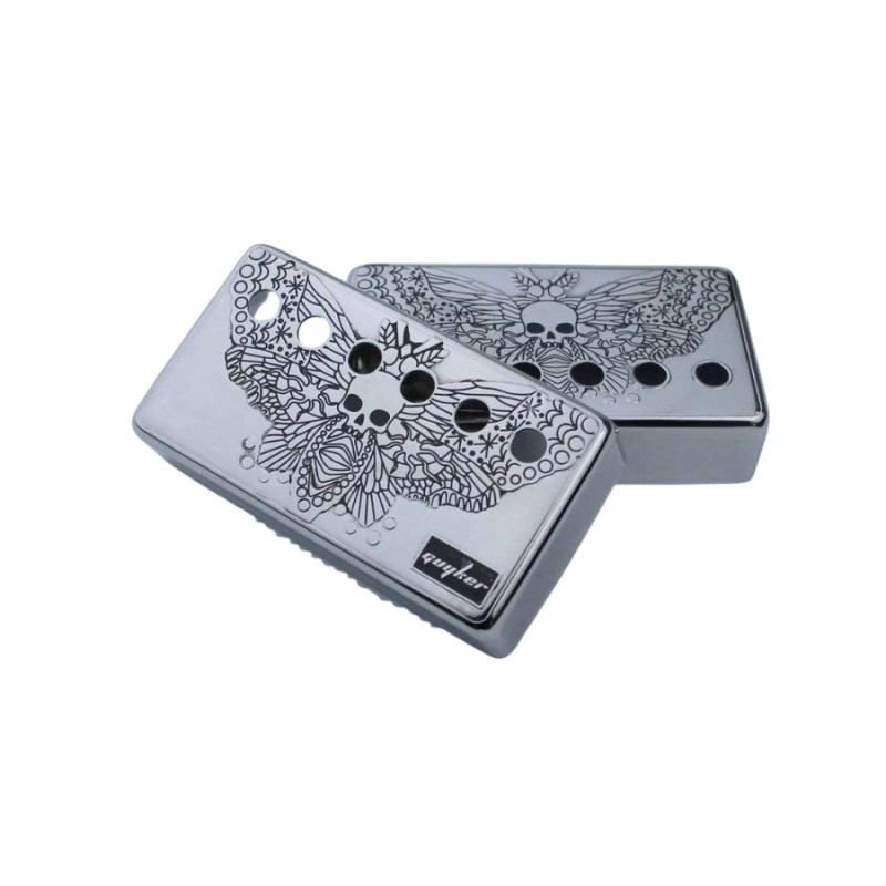 Couvre-Micro Humbucker Butterfly Chrome-Guyker